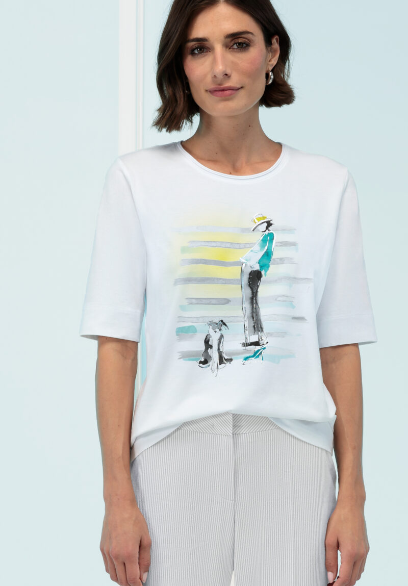 Bianca-moden Damen T-shirt – Bild 4
