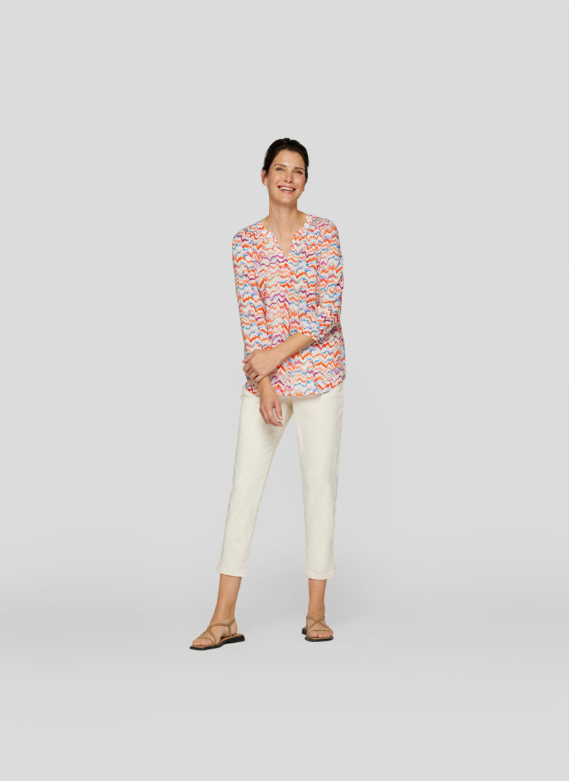 Rabe Damen Bluse Lg. Arm Gem