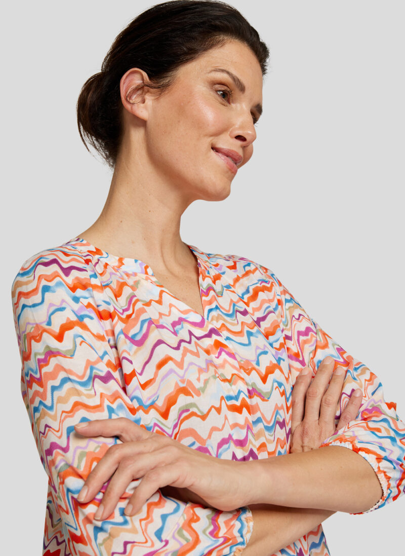 Rabe Damen Bluse Lg. Arm Gem – Bild 3
