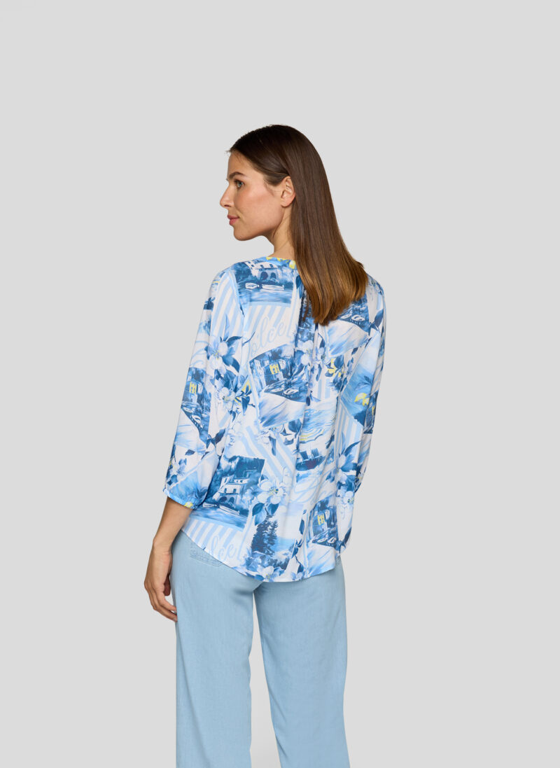 Rabe Damen Bluse Lg. Arm Gem – Bild 4