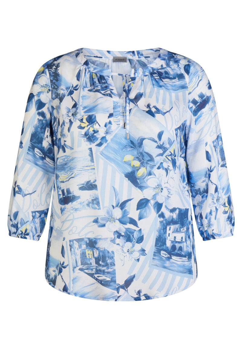Rabe Damen Bluse Lg. Arm Gem – Bild 8